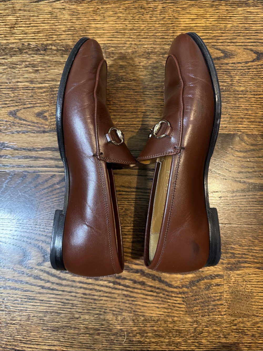 Gucci Jordaan Brown women’s Loafer - Picture 5 of 8